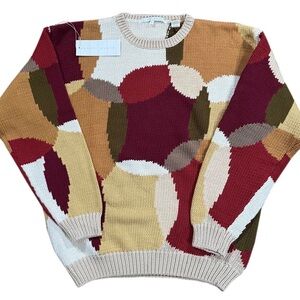 Colorful Geometric Sweater